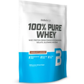 BIOTECH USA 100% Pure Whey 1000 gr Proteine del Siero del Latte Senza Glutine