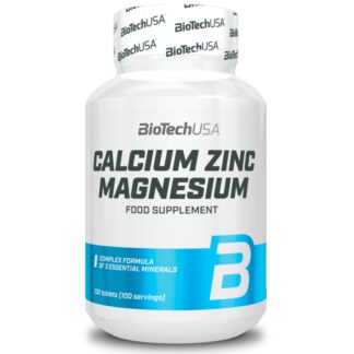 Biotech Usa Calcium Zinc Magnesium 100 cpr Calcio Magnesio Zinco Ferro e Boro
