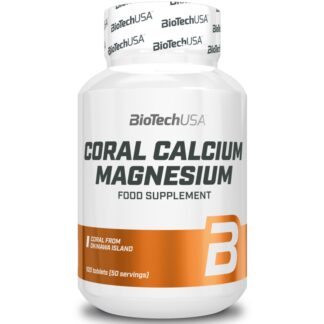 Biotech Usa Coral 100 cpr Magnesio e Calcio da corallo dell Isola di Okinawa