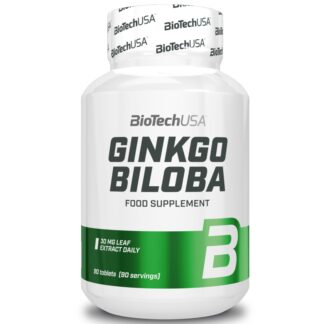 Biotech Usa Ginkgo 90 cpr Biloba Integratore alimentare di Ginkgo Biloba