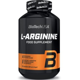 Biotech Usa L-Arginine 90 caps Integratore di Arginina precursore Ossido Nitrico
