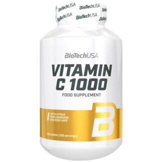 Biotech Usa Vitamin C 1000 100 cpr Vitamina C con rosa canina e bioflavonoidi