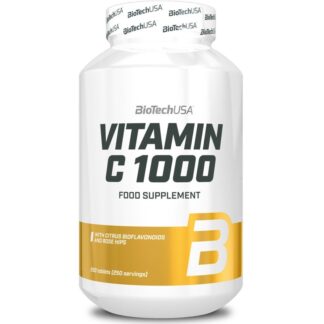 Biotech Usa Vitamin C 1000 250 cpr Vitamina C con rosa canina e bioflavonoidi