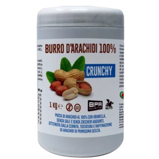 BPR NUTRITION Burro D'Arachidi 100% CRUNCHY 1 kg
