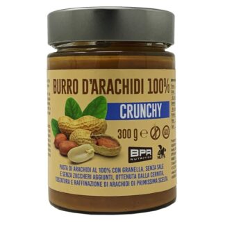BPR NUTRITION Burro D'Arachidi 100% CRUNCHY 300 gr