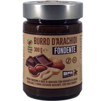 BPR NUTRITION Burro D'Arachidi 100% FONDENTE 300 gr