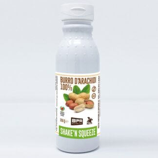 BPR NUTRITION Burro D'Arachidi 100% SHAKE 'N SQUEEZE 350 gr