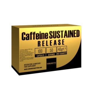 Caffeine SUSTAINED RELEASE di YAMAMOTO NUTRITION - 100 cps - 50 dosi