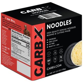 EAT WATER CARBX - NOODLES 6 porzioni da 100 gr
