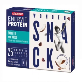 ENERVIT PROTEIN WONDER SNACK BOX 8 barrette da 27 gr