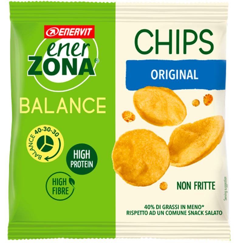 ENERZONA CHIPS 40-30-30 23 gr