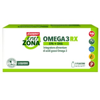 ENERZONA Omega 3 RX Liquido 5 flaconi da 33,3ml