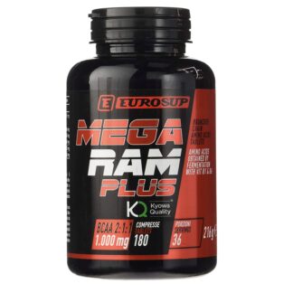 Eurosup - Mega Ram Plus - 180 Cpr. Aminoacidi Ramificati BCAA Kyowa