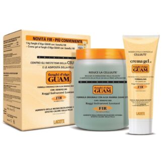 GUAM FANGHI D'ALGA GUAM FIR CALDO da 1kg + CREMA GEL FANGHI 200ml CONVENIENZA