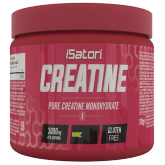 ISATORI Creatine 200 gr Creatina Monoidrato Pura Polvere Micronizzata Creapure