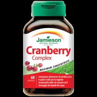 JAMIESON Cranberry Complex 60 caps Integratore di mirtillo rosso
