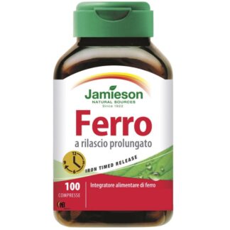 Jamieson Ferro a Rilascio Prolungato 100 cpr. Integratore Alimentare