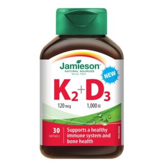 JAMIESON K2 + D3 30 softgels