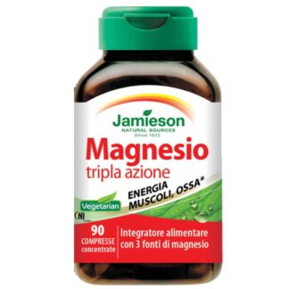 Jamieson Magnesio Tripla Azione 90 cpr Integratore Concentrato