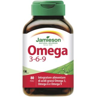 Jamieson Omega 3-6-9 80 perle  Olio di lino borragine e Pesce