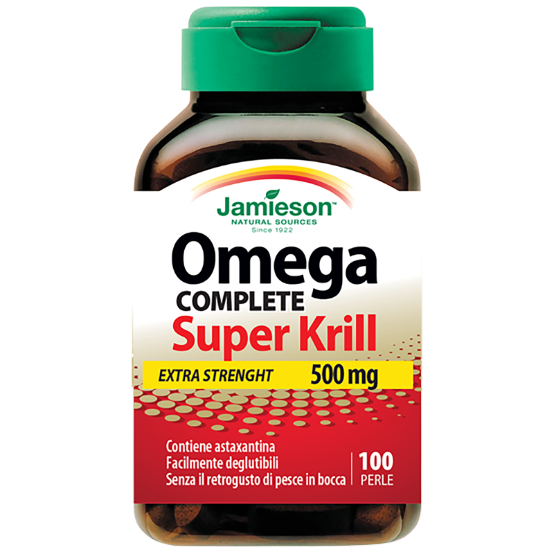 JAMIESON Omega Complete Super Krill Extra Strenght 500mg 100 perle