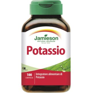 Jamieson Potassio 100 cpr. Integratore Gluconato Organico
