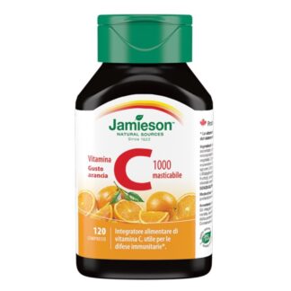 Jamieson Vitamina C 1000 Masticabile 120 cpr. Gusto Arancia