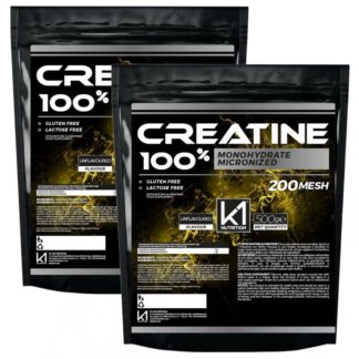 K1 Nutrition 100% Creatine 1 kg Creatina Monoidrato Micronizzata 200 Mesh