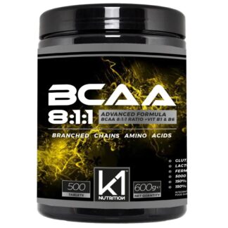 K1 Nutrition BCAA 8:1:1 500 cpr Aminoacidi Ramificati 811 con Vitamina B1 e B6