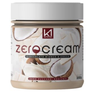 K1 NUTRITION ZERO CREAM CIOCCOLATO BIANCO E COCCO 250 gr