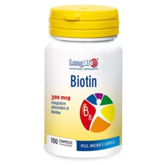 LONG LIFE BIOTIN 100 cpr