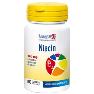 LONG LIFE NIACIN 100 cpr