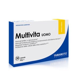 Multivita UOMO di YAMAMOTO NUTRITION - 30 cps - 15 dosi