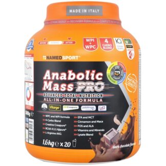 Named Sport Anabolic Mass Pro 1,6 kg Mass gainer Avanzato Completo
