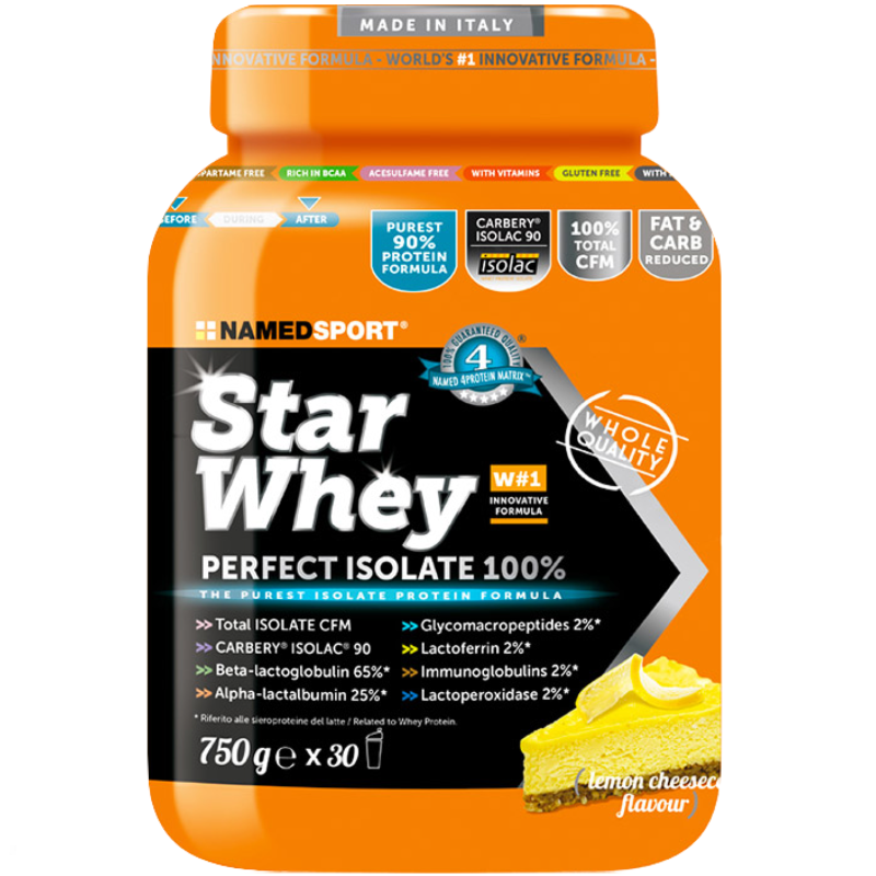 NAMED STAR WHEY 750 Proteine Isolate 90 %