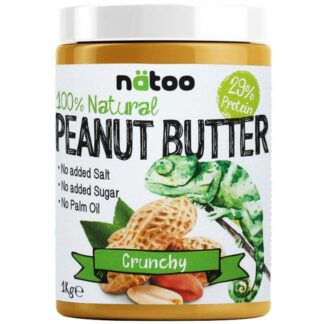 NATOO 100% PEANUT BUTTER CRUNCHY 1kg