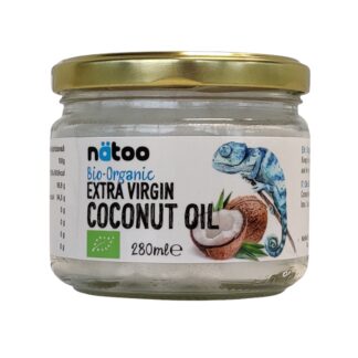 NATOO COCONUT OIL OLIO DI COCCO BIOLOGICO EXTRA VERGINE 300 ml