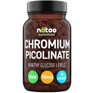 NATOO ESSENTIALS CHROMIUM PICOLINATE - 90 caps