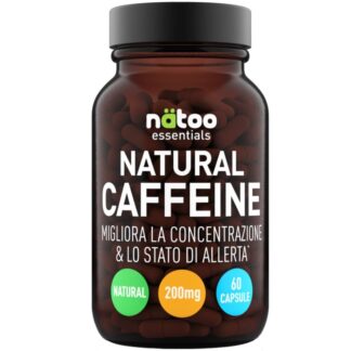 NATOO ESSENTIALS NATURAL CAFFEINE - 60 caps