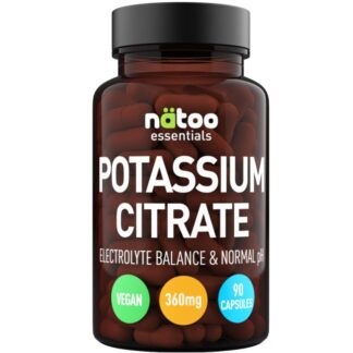 NATOO ESSENTIALS POTASSIUM CITRATE - 90 CAPS