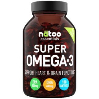 NATOO ESSENTIALS SUPER OMEGA 3 180 softgels