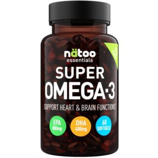 NATOO ESSENTIALS SUPER OMEGA 3 60 softgels