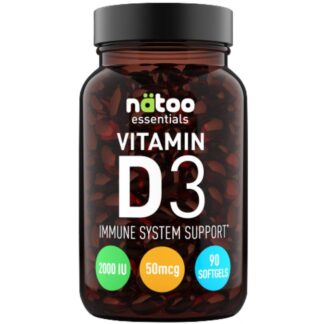 NATOO ESSENTIALS VITAMIN D3 - 90 SOFTGELS