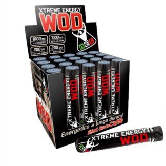 Net Extreme Wod Energy 10 fiale con Carnitina Caffeina Beta Alanina e Ginseng