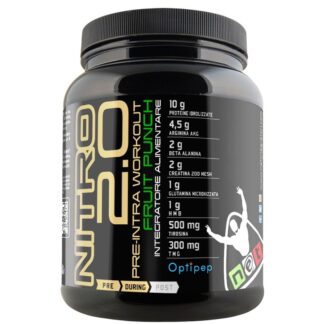 Net Nitro 2.0 Pre Intra W.O. con Proteine Idrolizzate AKG HMB MCT Arginina e Beta Alanina