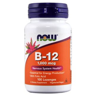 NOW FOODS B-12 100 cpr 1000 mcg