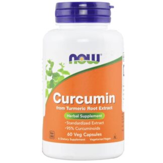 NOW FOODS Curcumin 60 cps vegetali