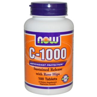 NOW FOODSC 1000 100 cpr Vitamina C con Bioflavonidi