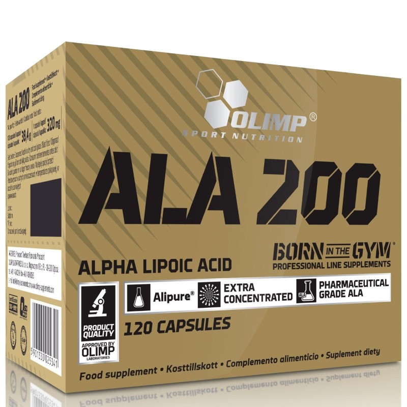 OLIMP ALA 200 120 Caps Acido alfa lipoico
