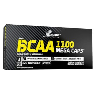 Olimp Bcaa Mega caps 1100 120 cps. Aminoacidi 2:1:1 ramificati con B6